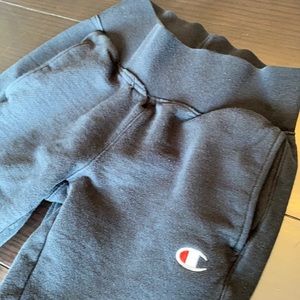 Black Champion Joggers (xs)